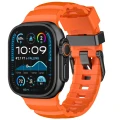 Pasek YAXO Rugged Evo Sport Band do Apple Watch 44/45/46/49 mm, pomarańczowy (1/9)