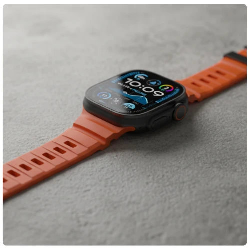 Pasek YAXO Rugged Evo Sport Band do Apple Watch 44/45/46/49 mm, pomarańczowy (4/9)