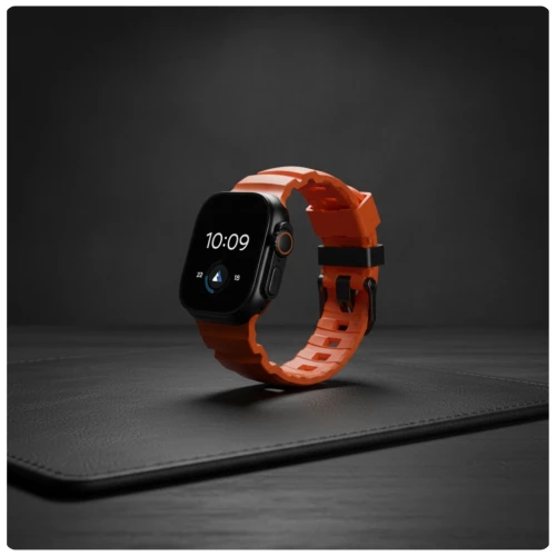 Pasek YAXO Rugged Evo Sport Band do Apple Watch 44/45/46/49 mm, pomarańczowy (7/9)
