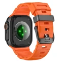 Pasek YAXO Rugged Evo Sport Band do Apple Watch 44/45/46/49 mm, pomarańczowy (8/9)