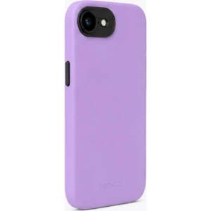 Etui YAXO Leather Gear Slim Case MagSafe do iPhone 17e, fioletowe