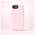 Etui YAXO Leather Gear Slim Case MagSafe do iPhone 17e, różowe (9/13)