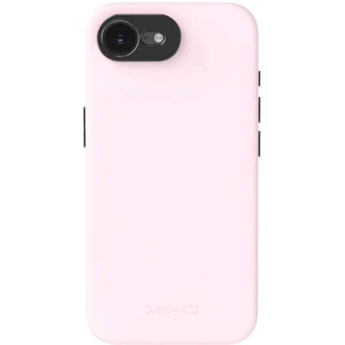 Etui YAXO Leather Gear Slim Case MagSafe do iPhone 17e, różowe (10/13)