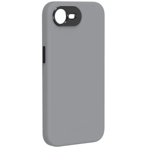 Etui YAXO Leather Gear Slim Case MagSafe do iPhone 17e, szare