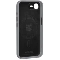 Etui YAXO Leather Gear Slim Case MagSafe do iPhone 17e, szare (11/12)