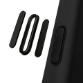 Etui YAXO Leather Gear Slim Case MagSafe do iPhone 17 Pro Max, czarne (10/12)