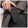 Etui YAXO Leather Gear Slim Case MagSafe do iPhone 17e, czarne (3/12)