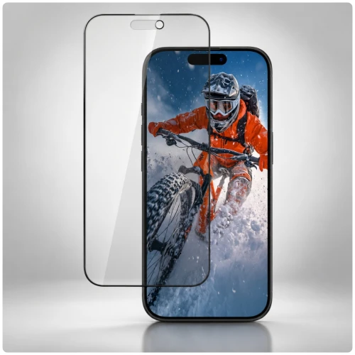 Szkło ochronne prywatyzujące na ekran YAXO AR Privacy Armor Glass do iPhone 17 Pro Max (8/9)