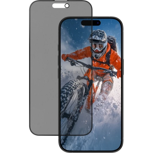 Szkło ochronne prywatyzujące na ekran YAXO AR Privacy Armor Glass do iPhone 17 Pro Max (9/9)