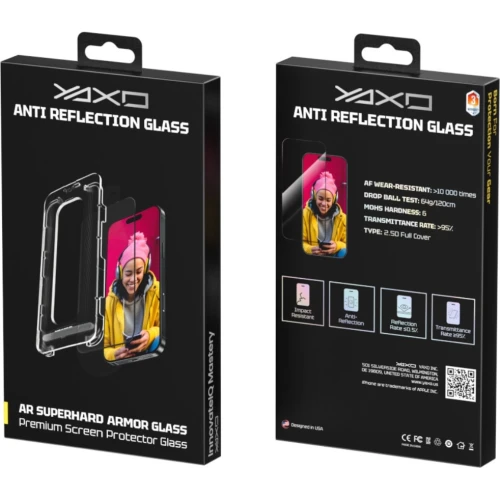 Szkło ochronne na ekran YAXO AR Superhard Armor Glass do iPhone 17 Pro Max (4/10)