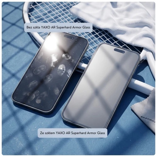 Szkło ochronne na ekran YAXO AR Superhard Armor Glass do iPhone 17 Pro Max (5/10)