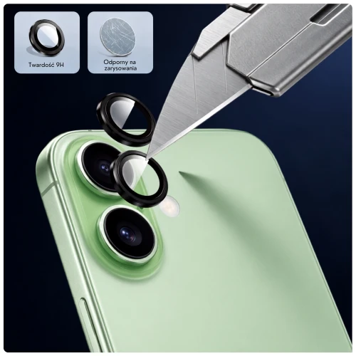 Szkło ochronne na obiektyw YAXO Lens Armor Glass do iPhone 17 (3/7)
