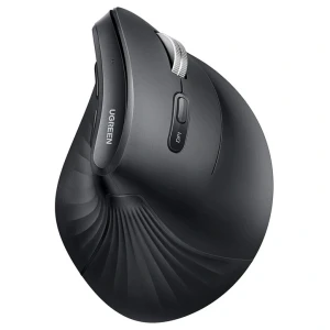 Ergonomiczna mysz bezprzewodowa, optyczna Ugreen MU008Smini, Bluetooth 5.0, 2.4 GHz USB, czarna