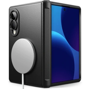 Etui Ringke Onyx Flap Magnetic do Galaxy Z Fold8 do MagSafe, czarne