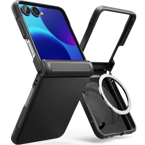 Etui Ringke Onyx Flap Magnetic do Galaxy Z Flip8 do MagSafe, czarne (3/10)