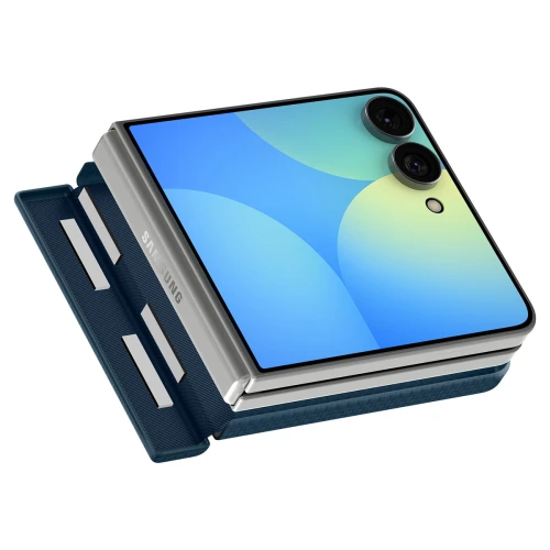 Etui Spigen Air Skin Aramid Mag do MagSafe do Galaxy Z Flip8, granatowe