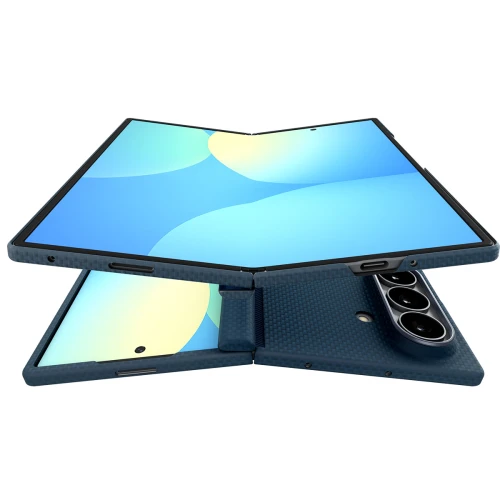 Etui Spigen Air Skin Aramid Mag do MagSafe do Galaxy Z Fold8 Ultra, granatowe