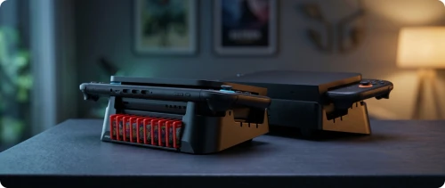 Podstawka pozioma YAXO MIKMAK do Nintendo Switch i Nintendo Switch 2, czarna (5/9)