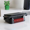 Podstawka pozioma YAXO MIKMAK do Nintendo Switch i Nintendo Switch 2, czarna (7/9)