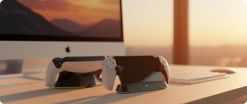 Ładowarka YAXO Revel Force NE do PlayStation Portal, czarna (6/9)
