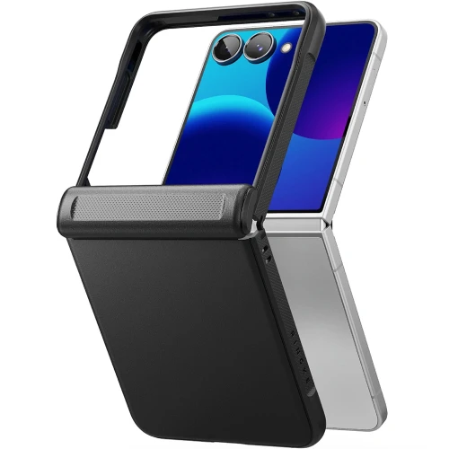 Etui Ringke Onyx Flap do Galaxy Z Flip8, czarne (2/9)