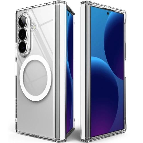 Etui Ringke Fusion Flap Magnetic do Galaxy Z Fold8 Ultra do MagSafe, przezroczyste (1/9)