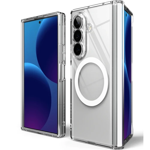 Etui Ringke Fusion Flap Magnetic do Galaxy Z Fold8 Ultra do MagSafe, przezroczyste (4/9)