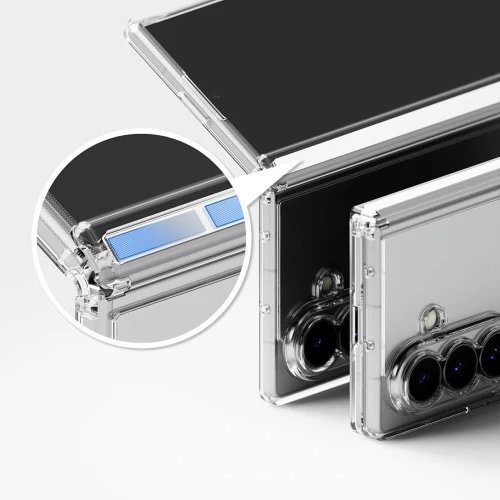 Etui Ringke Fusion Flap do Galaxy Z Fold8 Ultra, przezroczyste (7/8)