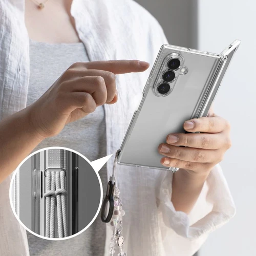Etui Ringke Fusion Flap do Galaxy Z Fold8 Ultra, przezroczyste (8/8)