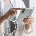 Etui Ringke Fusion Flap do Galaxy Z Fold8, przezroczyste (9/9)