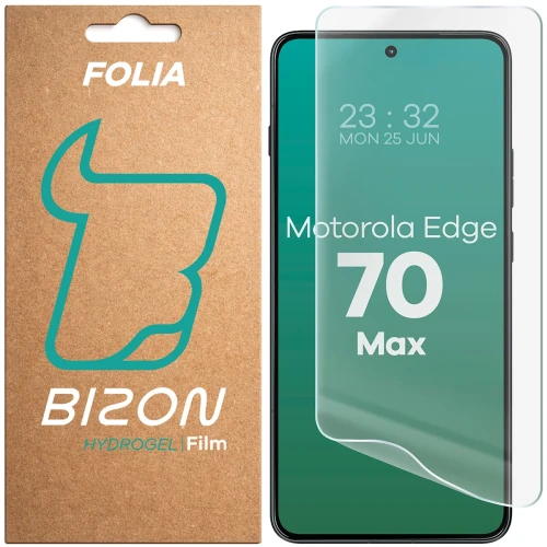 Folia hydrożelowa na ekran Bizon Film Hydrogel Front do Motorola Edge 70 Max, 1 sztuka (1/5)