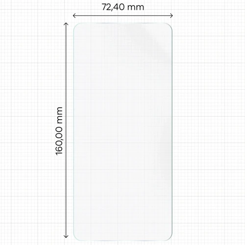 Folia hydrożelowa na ekran Bizon Film Hydrogel Front do Motorola Edge 70 Max, 1 sztuka (2/5)