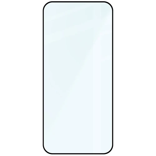Szkło hartowane Bizon Glass Edge do Oppo Reno16 F / Reno16 FS, czarna ramka (4/4)