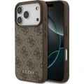 Etui Guess Hardcase 4G Classic do iPhone 17 Pro / 18 Pro, brązowe