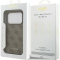 Etui Guess Hardcase 4G Classic do iPhone 17 Pro / 18 Pro, brązowe