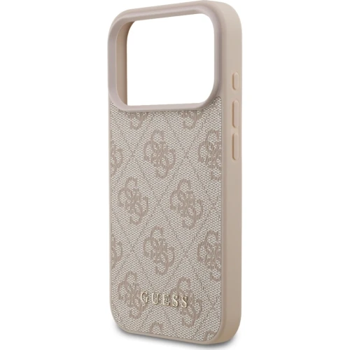 Etui Guess Hardcase 4G Classic do iPhone 17 Pro / 18 Pro, różowe