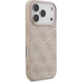 Etui Guess Hardcase 4G Classic do iPhone 17 Pro Max / 18 Pro Max, różowe