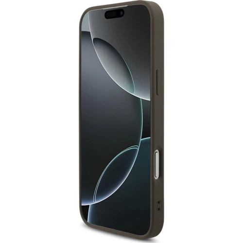 Etui Guess Hardcase 4G Big Metal Logo do iPhone 17 Pro / 18 Pro, brązowe