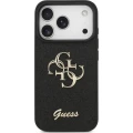 Etui Guess Hardcase Fixed Glitter do iPhone 17 Pro Max / 18 Pro Max, czarne