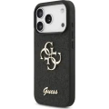 Etui Guess Hardcase Fixed Glitter do iPhone 17 Pro Max / 18 Pro Max, czarne