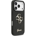Etui Guess Hardcase Fixed Glitter do iPhone 17 Pro Max / 18 Pro Max, czarne