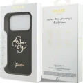 Etui Guess Hardcase Fixed Glitter do iPhone 17 Pro Max / 18 Pro Max, czarne