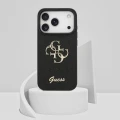 Etui Guess Hardcase Fixed Glitter do iPhone 17 Pro Max / 18 Pro Max, czarne