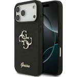 Etui Guess Hardcase Fixed Glitter do iPhone 18 Pro / 17 Pro, czarne