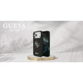 Etui Guess Hardcase Fixed Glitter do iPhone 17 Pro / 18 Pro, czarne