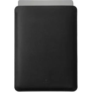 OUTLET: Etui skórzane, wsuwka Baltan Sleeve Premium do MacBook Air 15" M4, czarne