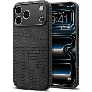 OUTLET: Etui Spigen Liquid Air do iPhone 17 Pro, czarne