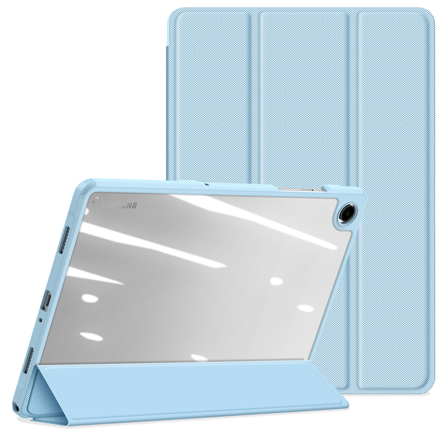 Etui Dux Ducis Toby doGalaxy Tab A11 Plus / A9 Plus, niebieskie