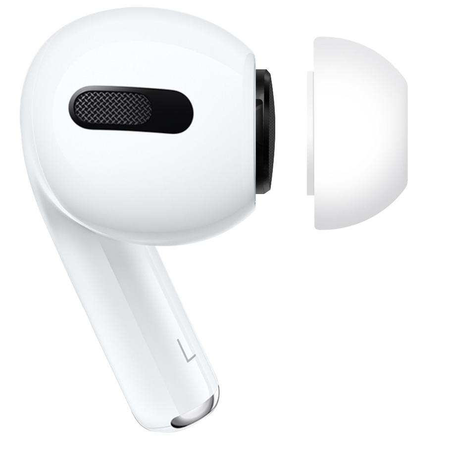 Nakładki douszne do słuchawek, Fixed 2-pack do AirPods Pro, pro2, białe.