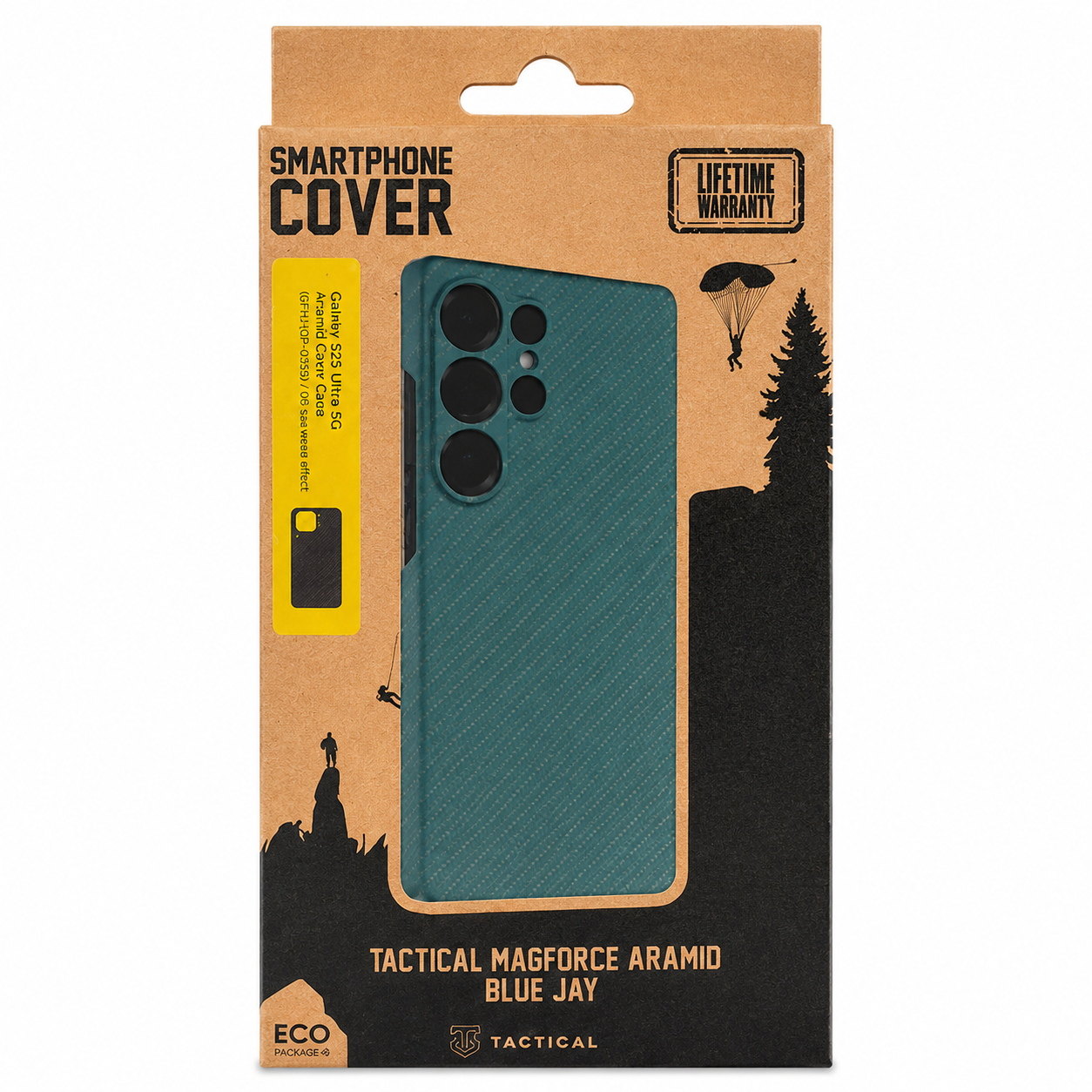 Etui Tactical MagForce Aramid do Samsung Galaxy S25 Ultra, czarne